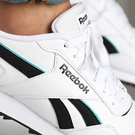 Reebok - Royal Glide Ripple Sneakers GZ1433 Footwear White Core Black Classic Teal