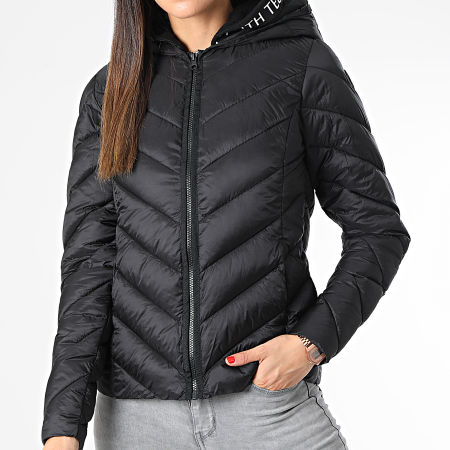 Doudoune Capuche Femme Blandi Noir