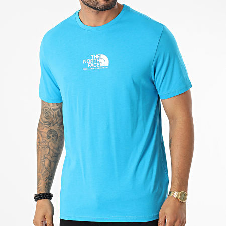 The North Face camiseta Fine Box Logo en Azul
