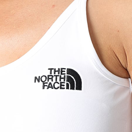 The North Face - Camiseta de tirantes para mujer A55AQ Blanco