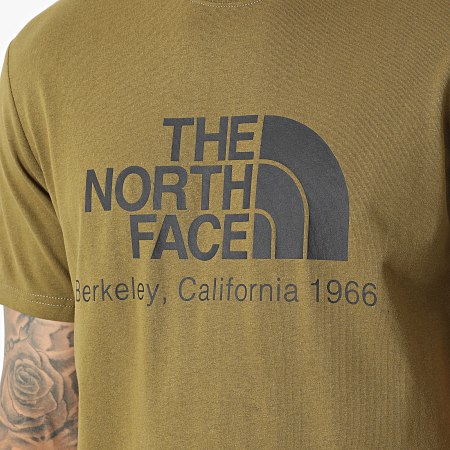 The North Face - Maglietta Berkeley California A55GE Verde Khaki