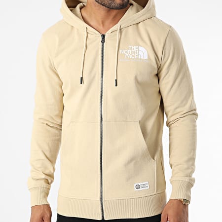 Sweat the north face beige top