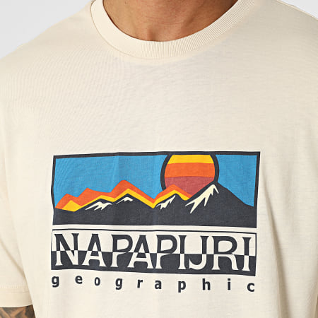 Napapijri - Tee Shirt Freestyle A4GM4 Beige
