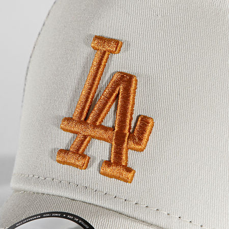 New Era - Cappello Trucker Los Angeles Dodgers Essential 9Forty League Beige