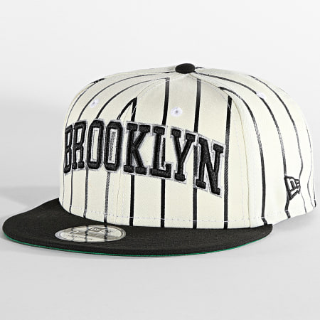 New Era - Casquette Snapback 9Fifty City Arch Brooklyn Nets Beige