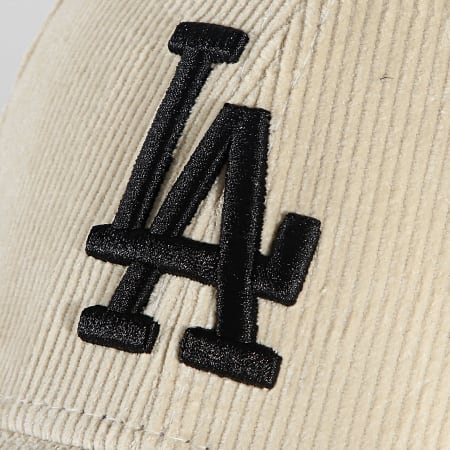 New Era - Gorra ajustada 39Thirty Corduroy Los Angeles Dodgers Beige