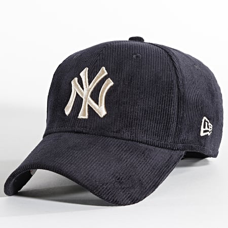 New Era - Gorra ajustada 39Thirty Corduroy New York Yankees Negra
