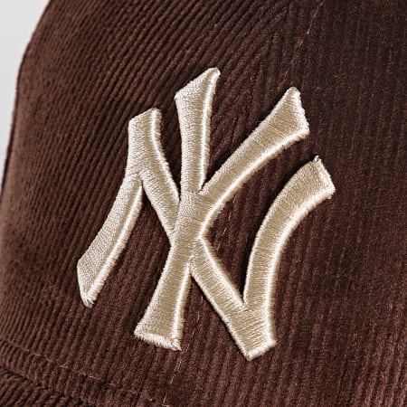New Era - Casquette Fitted 39Thirty Corduroy New York Yankees Marron
