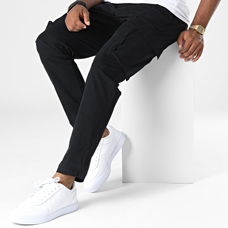 Only And Sons - Pantalon Cargo Linus Noir