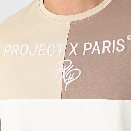 Project X Paris - Maglietta oversize 2210225 Beige