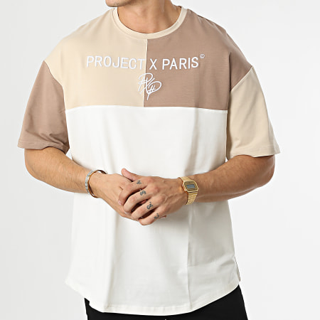Project X Paris - Tee Shirt Oversize 2210225 Beige