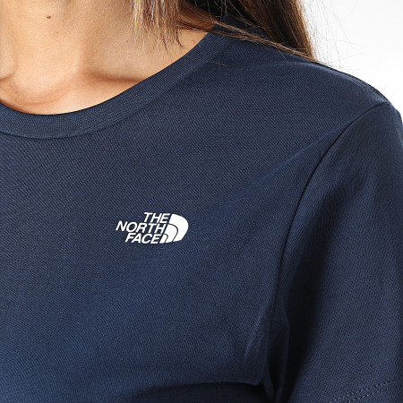 The North Face - Camiseta mujer A4T1A Azul marino