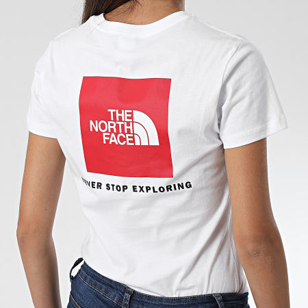 The North Face - Tee Shirt Femme A7X2X Blanc