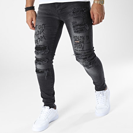 Classic Series - Skinny Jeans DHZ-3623 Negro