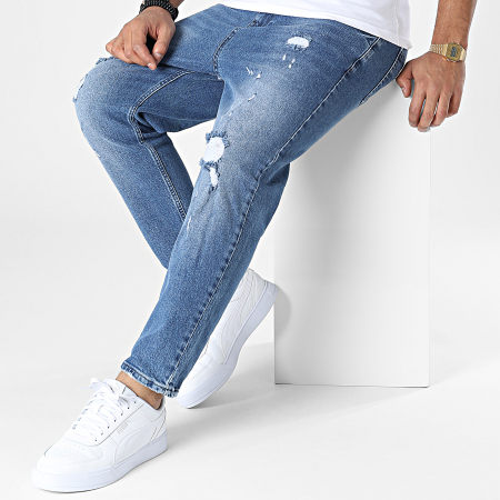 Classic Series - Jeans dal taglio rilassato DH-3795 Denim blu