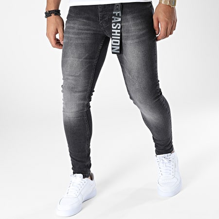 Classic Series - Skinny Jeans DHZ-3882 Negro
