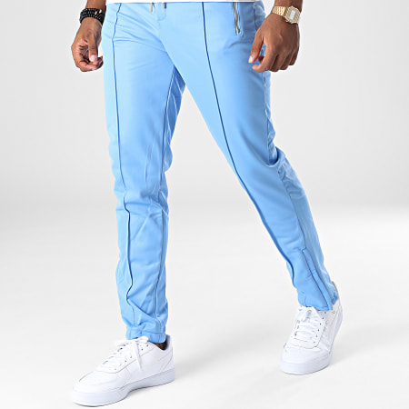 Ikao - LL718 Pantaloni da jogging blu chiaro