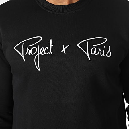 Project X Paris - Sudadera cuello redondo 1920009 Negro