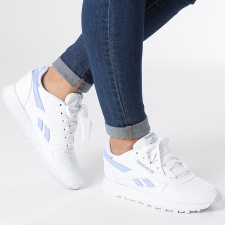 Reebok - Sneakers classiche vegane da donna GY8817 Cloud White Lilac Glow