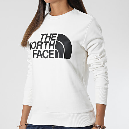 The North Face - Sweat Crewneck Femme Standard Blanc