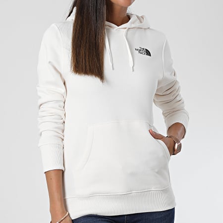 The North Face - Sweat Capuche Femme Simple Dome Blanc