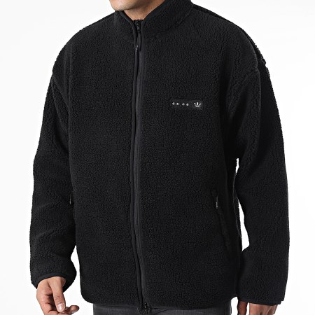 Adidas Originals - Veste Zippée Sherpa HK2771 Noir