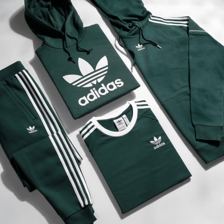 Adidas Originals - Sweat Capuche Essential HK7310 Vert