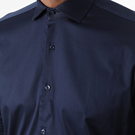 Black Needle - Camicia a maniche lunghe Y3642 blu navy
