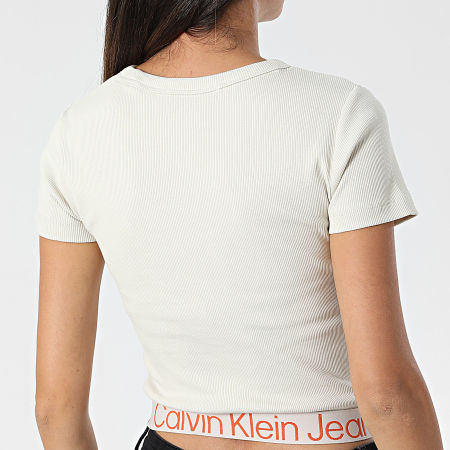 Calvin Klein - T-shirt donna 9893 Beige
