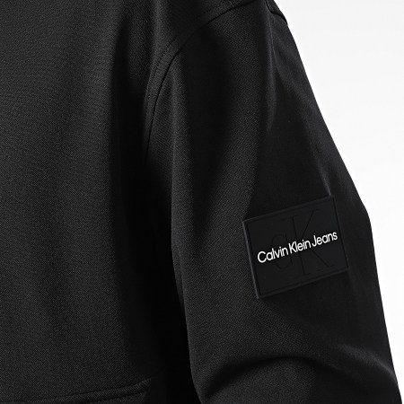 Calvin Klein - Sweat Col Zippé 2209 Noir