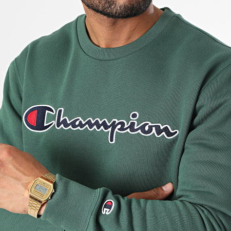 Champion - Sudadera cuello redondo 217859 Verde