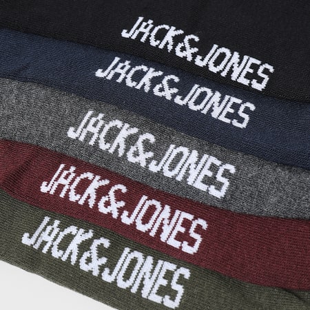 Jack And Jones - Confezione da 7 boxer e calzini del kit da viaggio 12214263 nero
