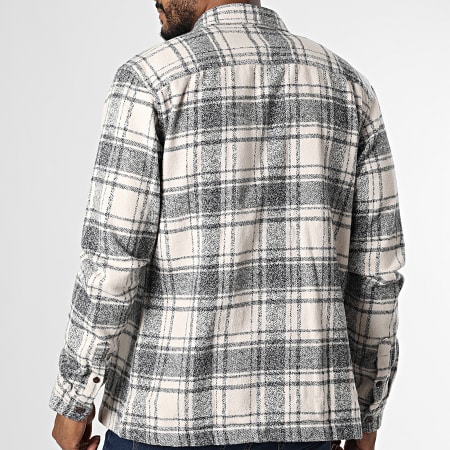Surchemise / Veste Chaude Jack & Jones - Taille S - Motif Carreaux Bleu - Parfait état - Matière Polaire