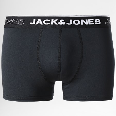 Jack And Jones - Set di 3 boxer Jay neri e blu