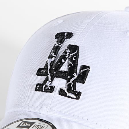 New Era - Casquette 9Forty Marble Infill Los Angeles Dodgers Blanc