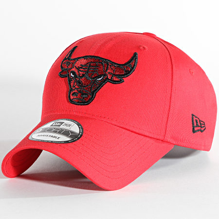 New Era - Casquette 9Forty Marble Infill Chicago Bulls Rouge