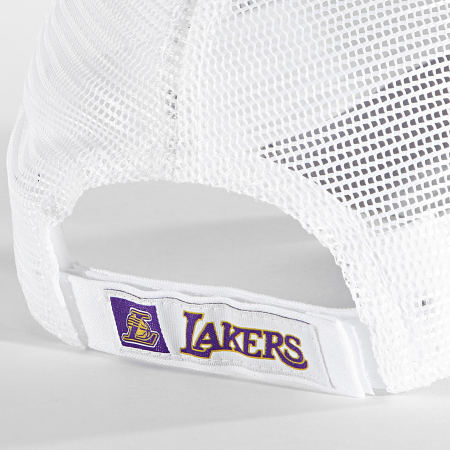 New Era - Cappello Trucker Los Angeles Lakers 9Forty Home Field Grigio Heather