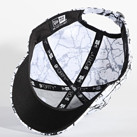 New Era - Casquette 9Forty Marble New York Yankees Blanc