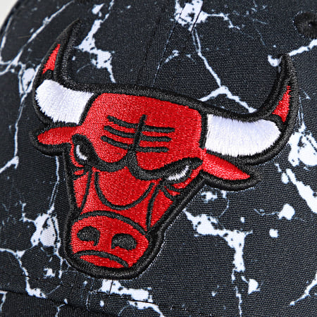 New Era - 9Forty Cappello in marmo Chicago Bulls Nero