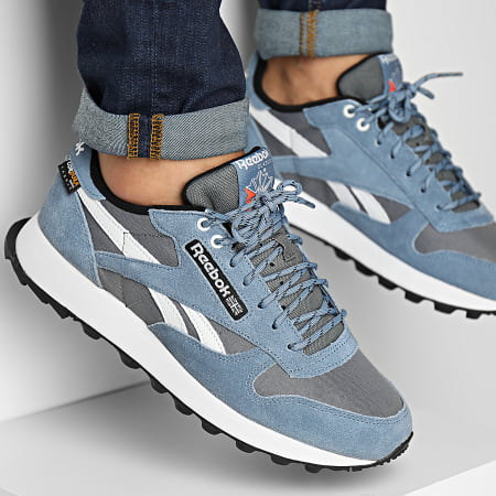 Reebok Zapatillas Classic Piel GX4807 Cold Grey 8 Blues Core