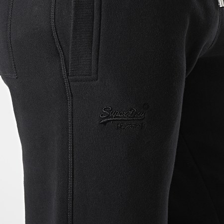 Superdry - Pantalon Jogging Vintage Logo Embroidery M7010957A Noir