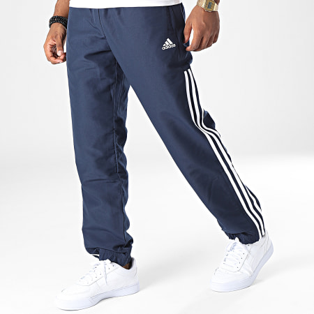 Adidas Sportswear - Pantalon Jogging A Bandes Samson EE2326 Bleu Marine