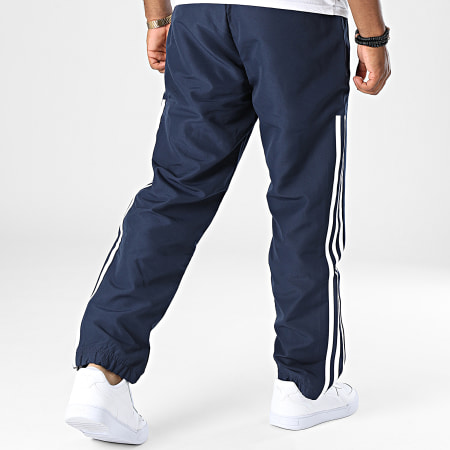 Adidas Performance - Samson EE2326 Pantalón de chándal con banda azul marino