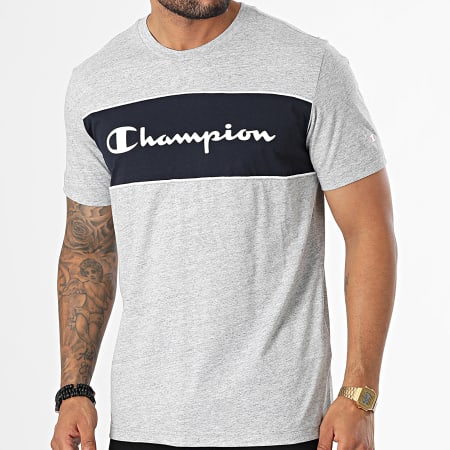 Champion - Maglietta 217856 Grigio scuro