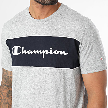 Champion - Tee Shirt 217856 Gris Chiné