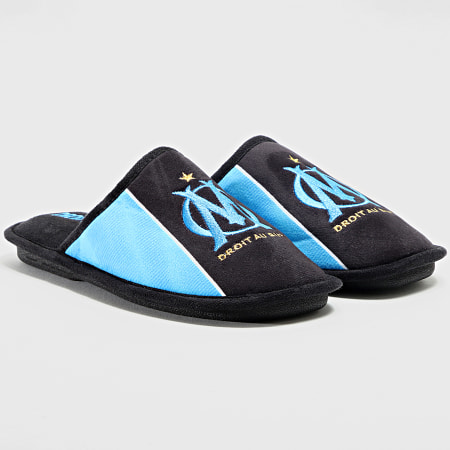 OM - Pantofole invernali Nero Blu