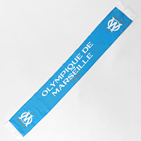 OM - Echarpe Olympique de Marseille Bleu Ciel