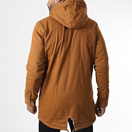 Only And Sons - Parka Capuche Alex Teddy Camel