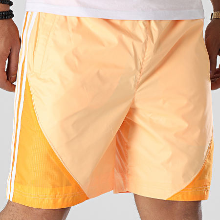 Adidas Originals - Short Jogging A Bandes Summer SST HC2098 Orange