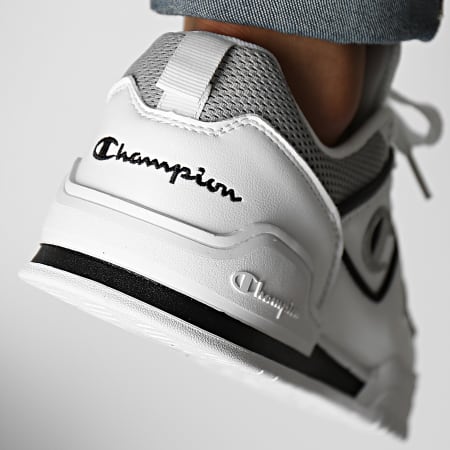 Champion - Baskets Sneakers 3 Point Low S21882 White Black Grey